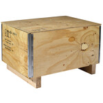 Caisses en bois contreplaqué Plibox, en 3 parties : fond, couvercle et paroi, qui s’assemblent facilement.