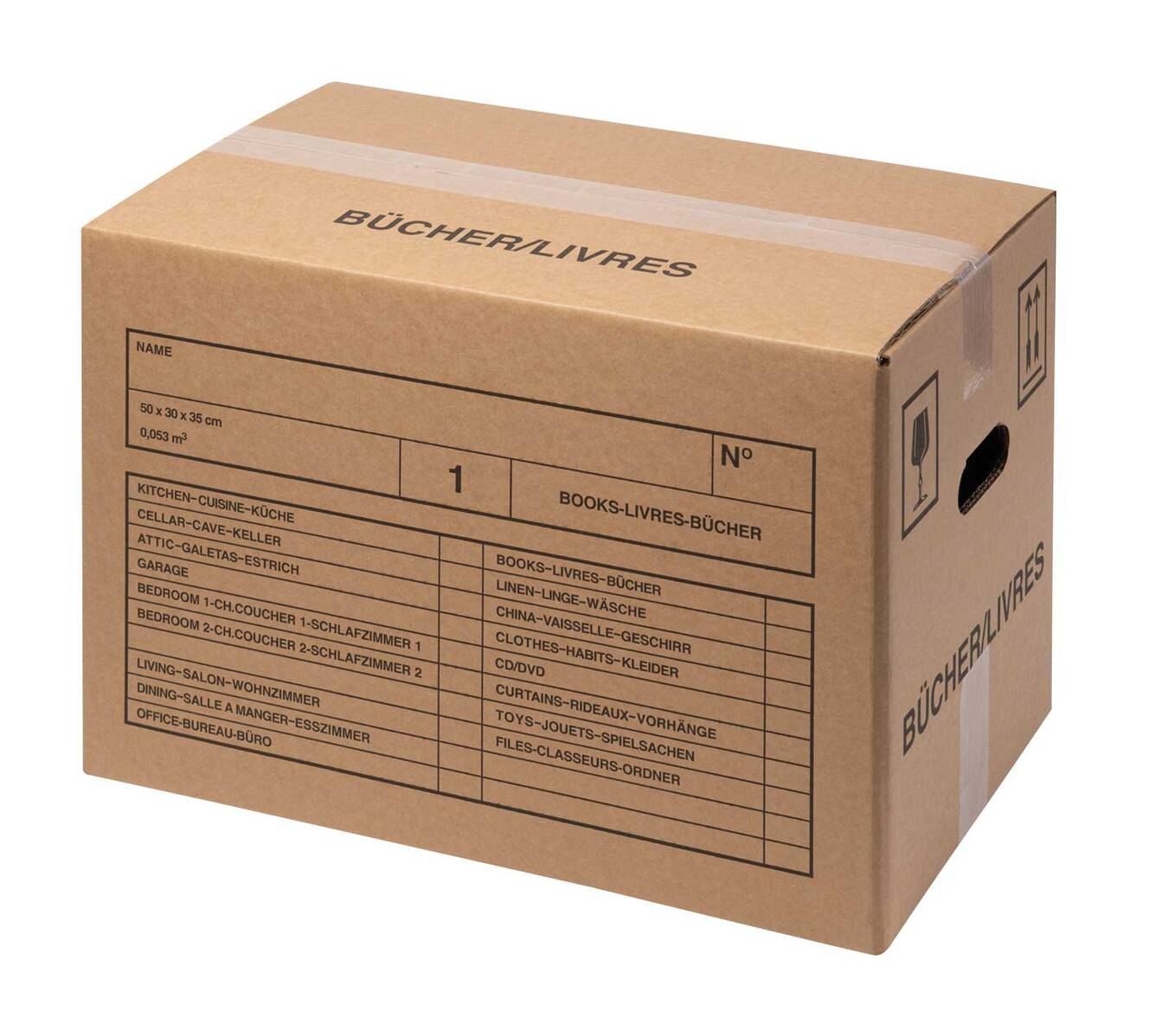 Cartons de déménagement - accessoire d'emballage - suisse