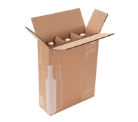 Flaschenversandkarton Systema Cargo®, für 3 Flaschen